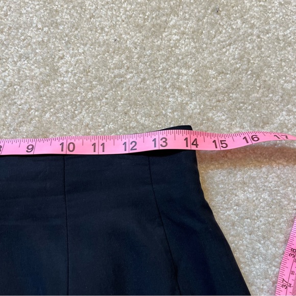 Wheaton & Katz Ltd Skirt Womens 12 Black Pencil Silk Lined Office Career - FLAW - Picture 5 of 10